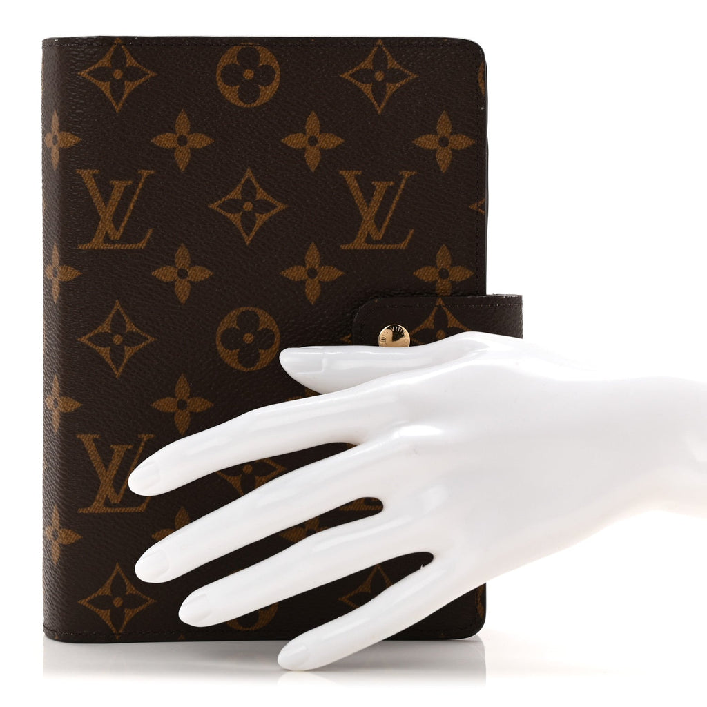 Louis Vuitton Monogram Medium Ring Agenda Cover