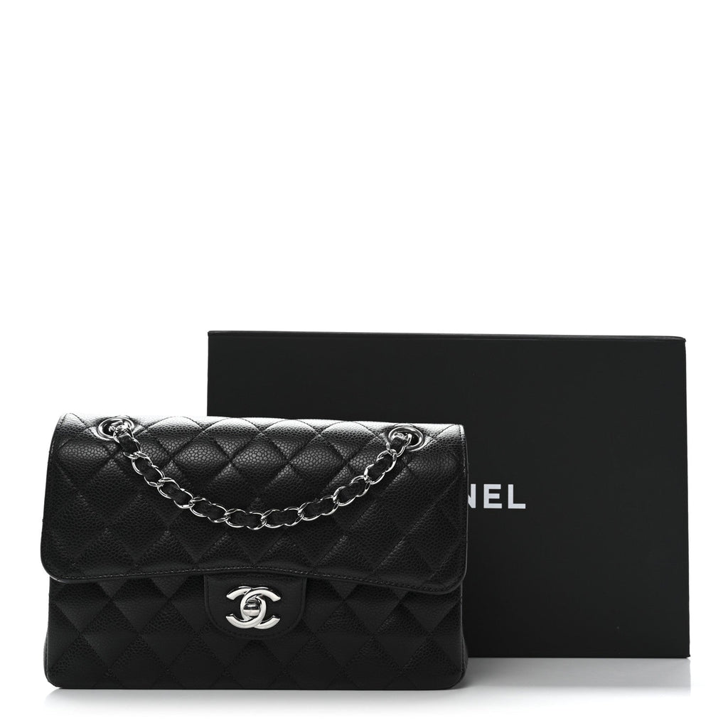 Chanel Caviar Quilted Small Double Flap Black