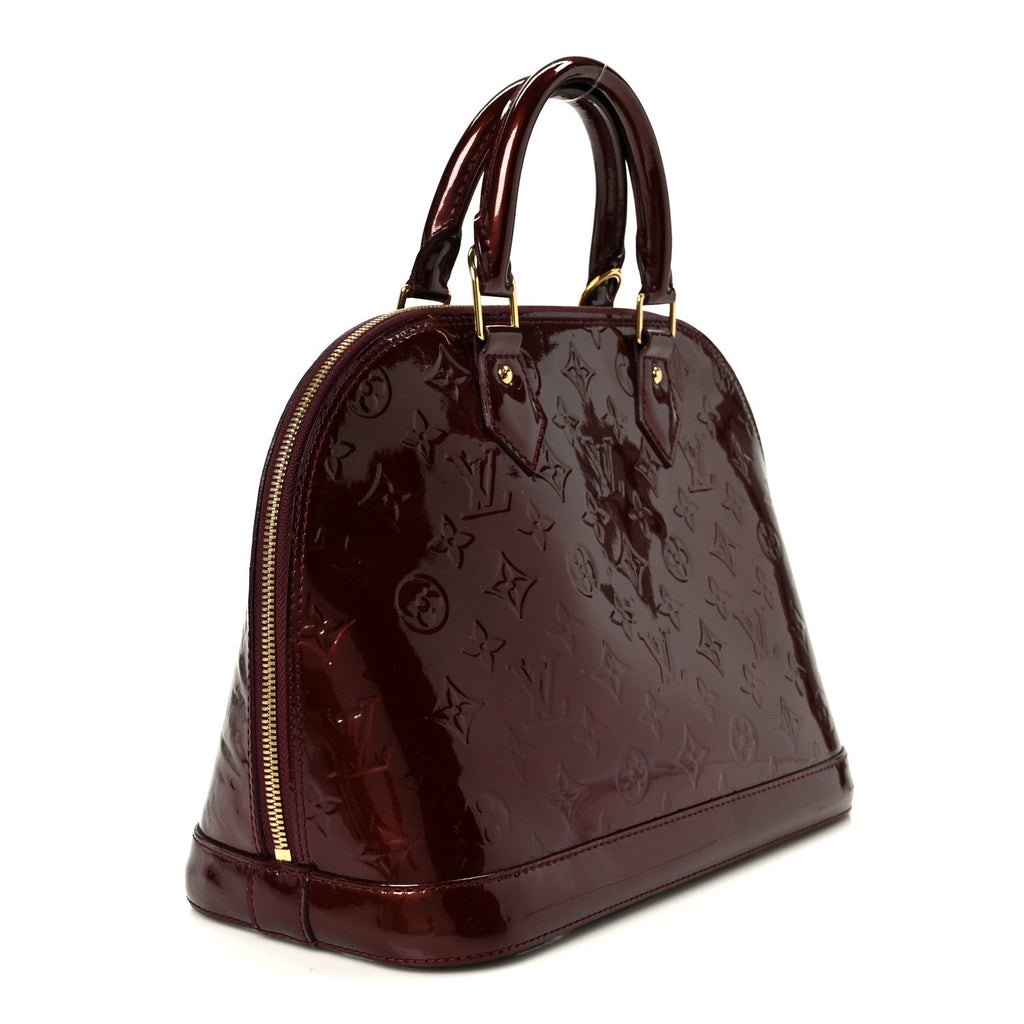 Louis Vuitton Vernis Alma PM Rouge Fauviste