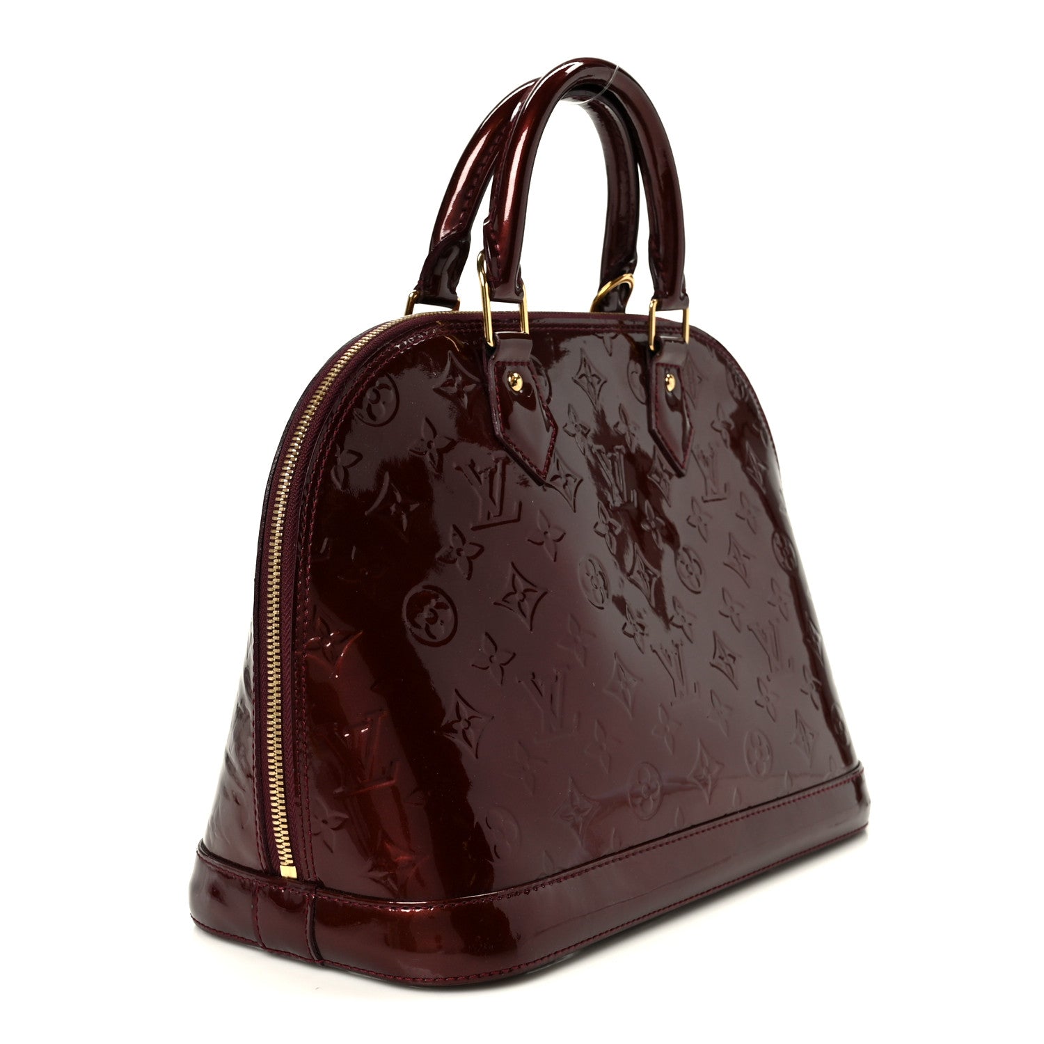 Louis Vuitton Vernis Alma PM Rouge Fauviste