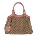 Gucci Monogram Medium Sukey Tote Pink