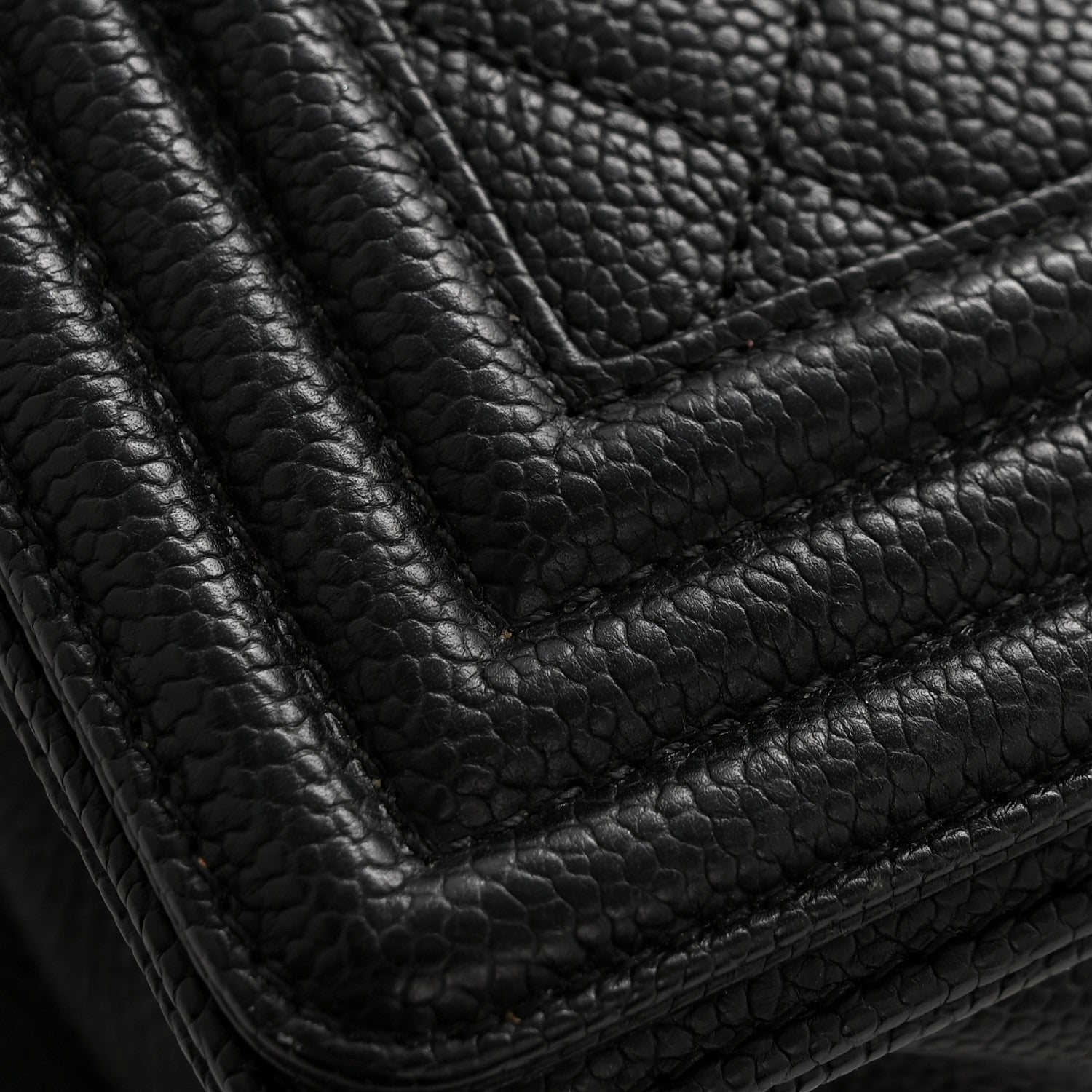 Chanel Caviar Quilted Medium Boy Flap Black