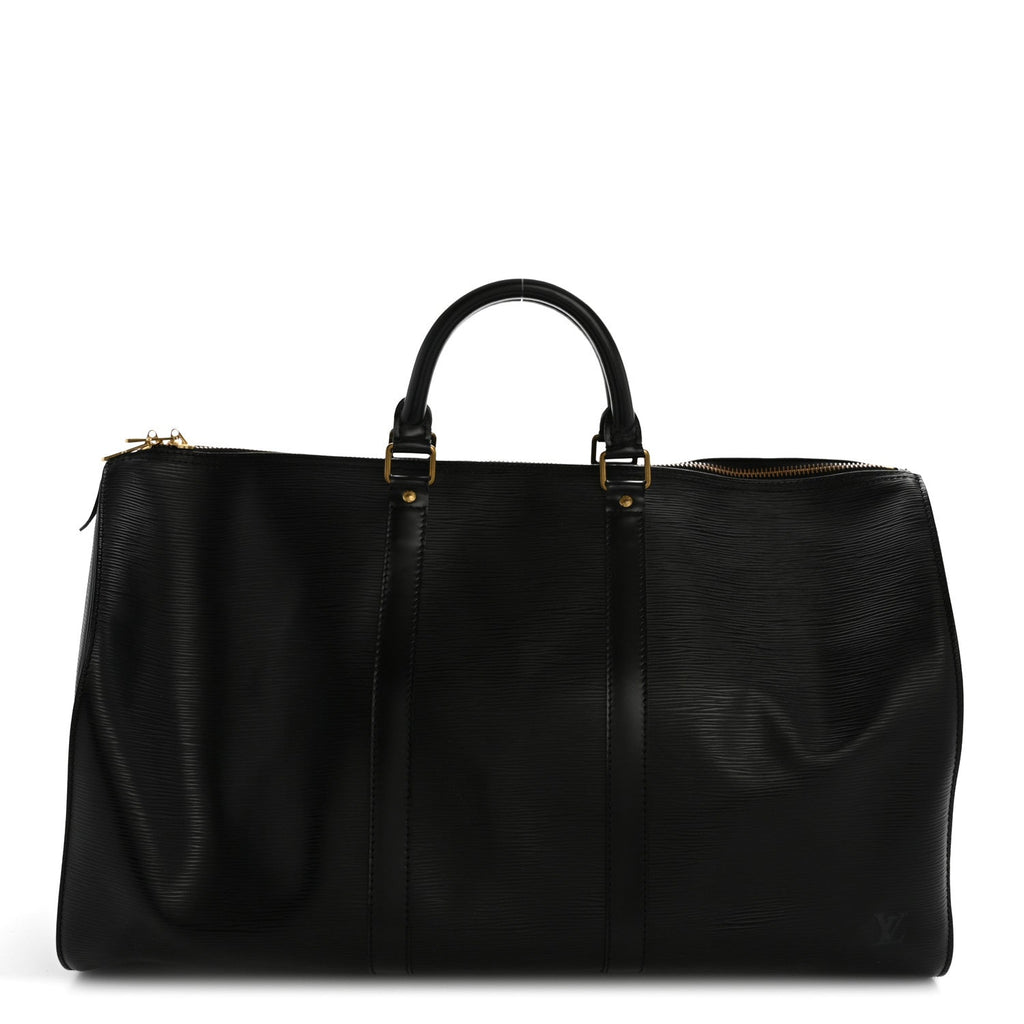 Louis Vuitton Epi Keepall 50 Black