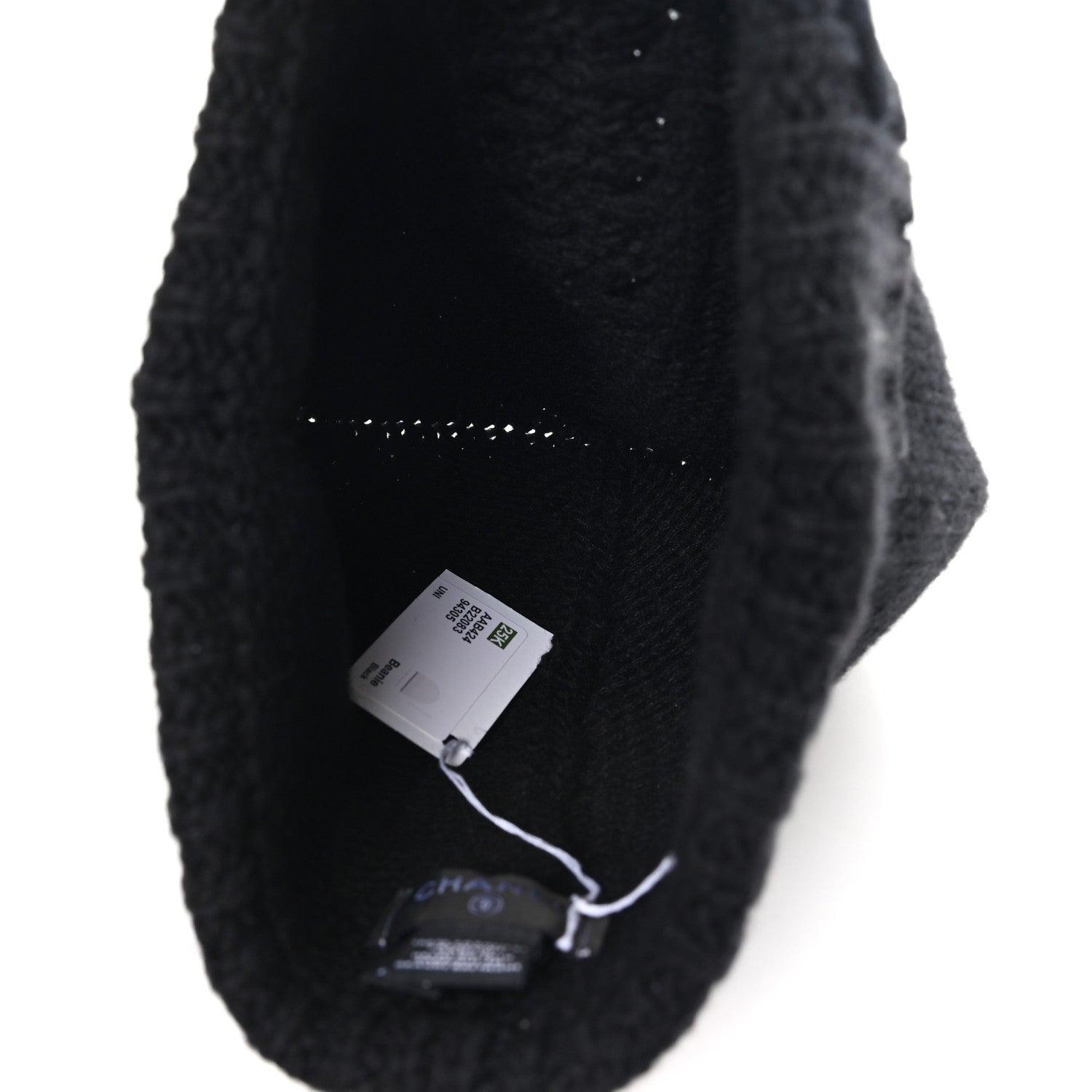 Cashmere CC Beanie Hat Black