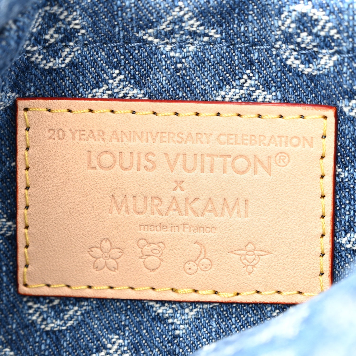 Louis Vuitton LV X TM Monogram Denim Cerises Sunset