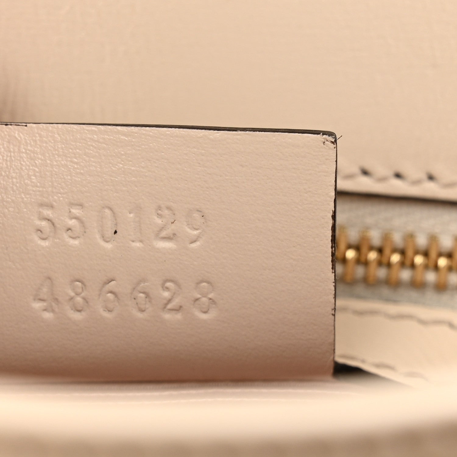 Gucci Calfskin Small Arli Flap Shoulder Bag Mystic White