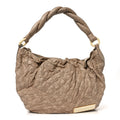 Louis Vuitton Lambskin Olympe Nimbus GM Ecru