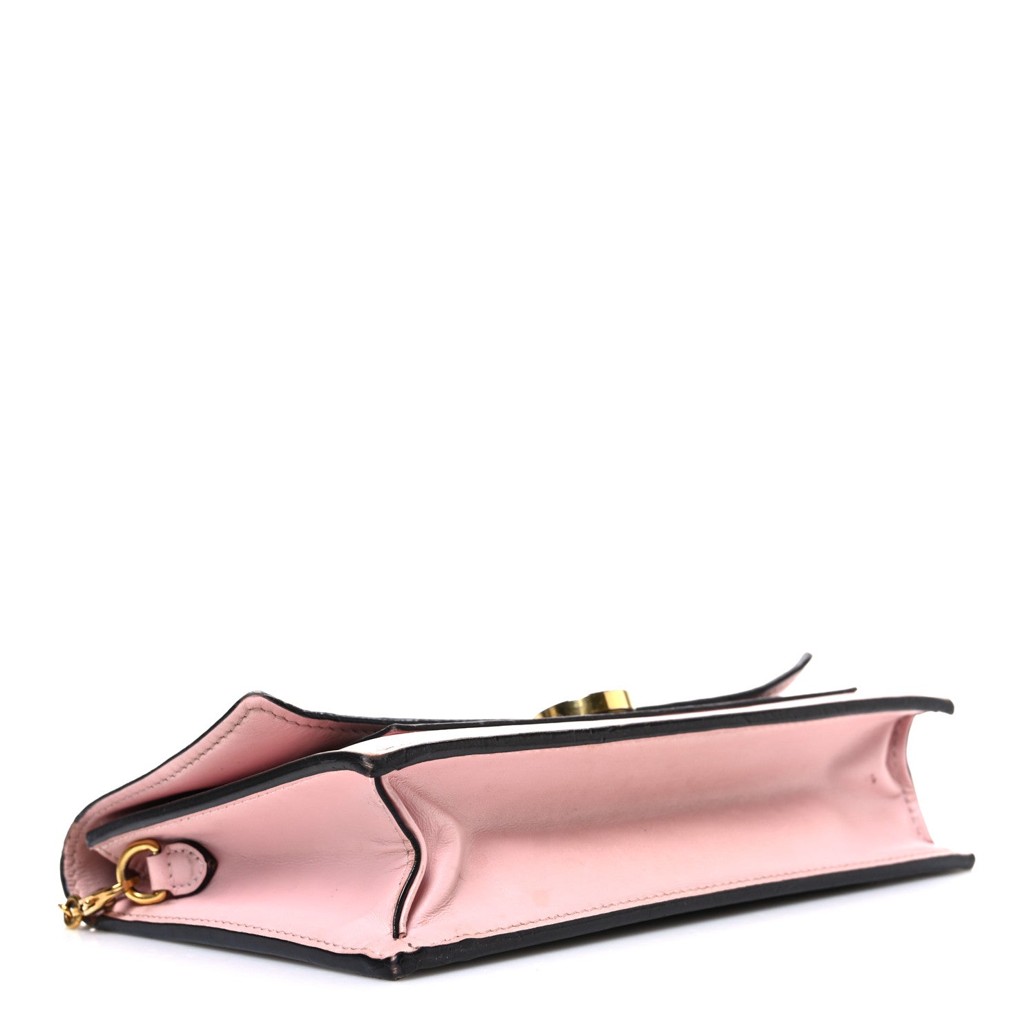 Louis Vuitton Monogram Flore Chain Wallet Rose Ballerine