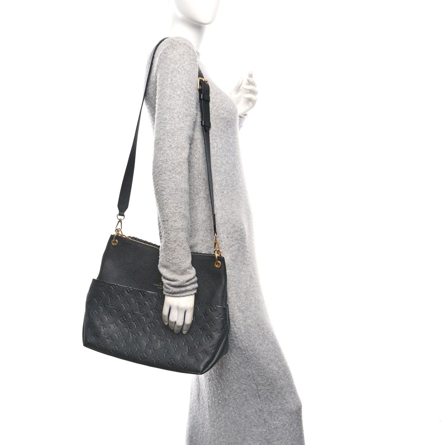 Louis Vuitton Empreinte Maida Hobo Black