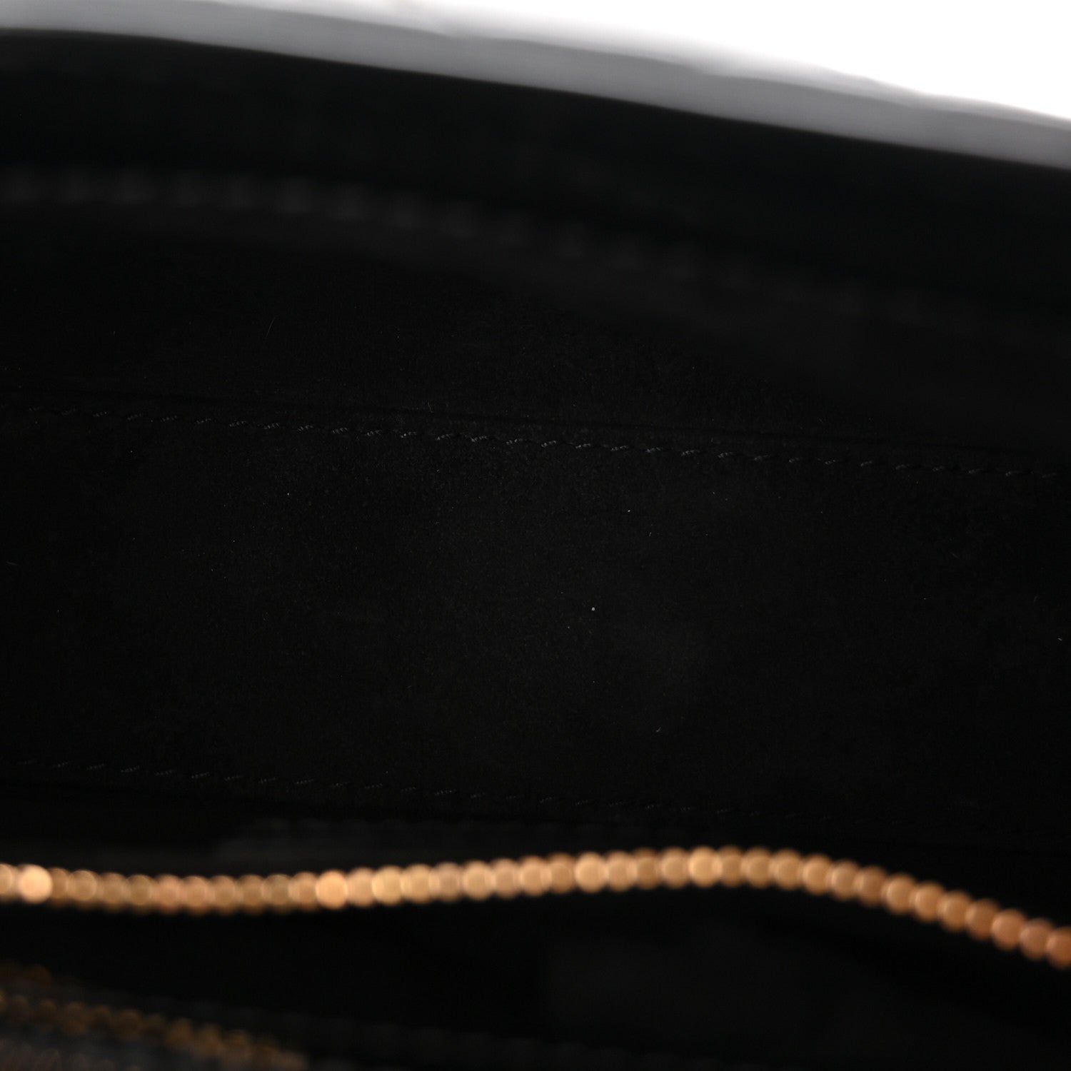 Christian Dior Patent Cannage Mini Lady Dior Black