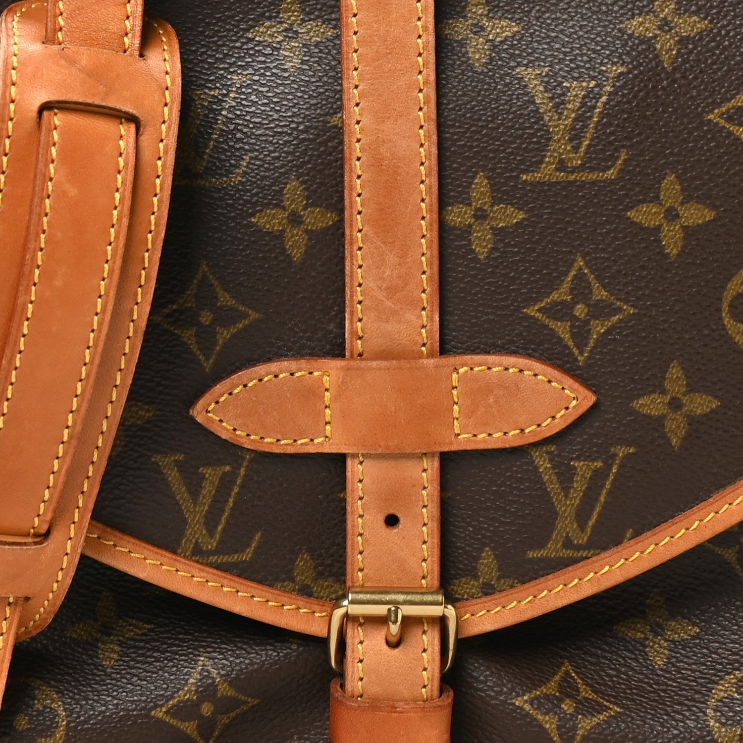 Louis Vuitton Monogram Saumur 30