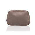 CHRISTIAN DIOR  Beige Logo Canvas Cosmetic Bag Purse