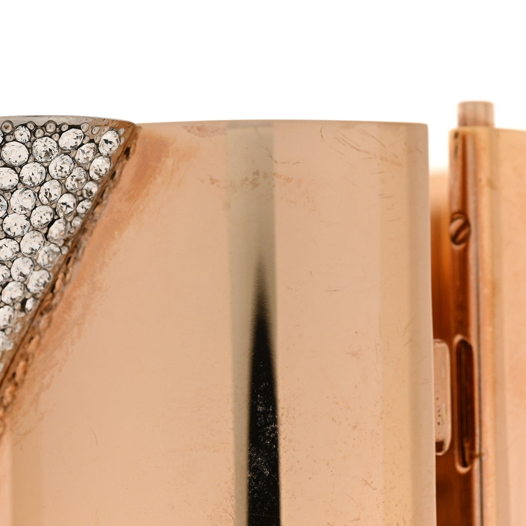 Louis Vuitton Crystal Essential V Cuff Gold