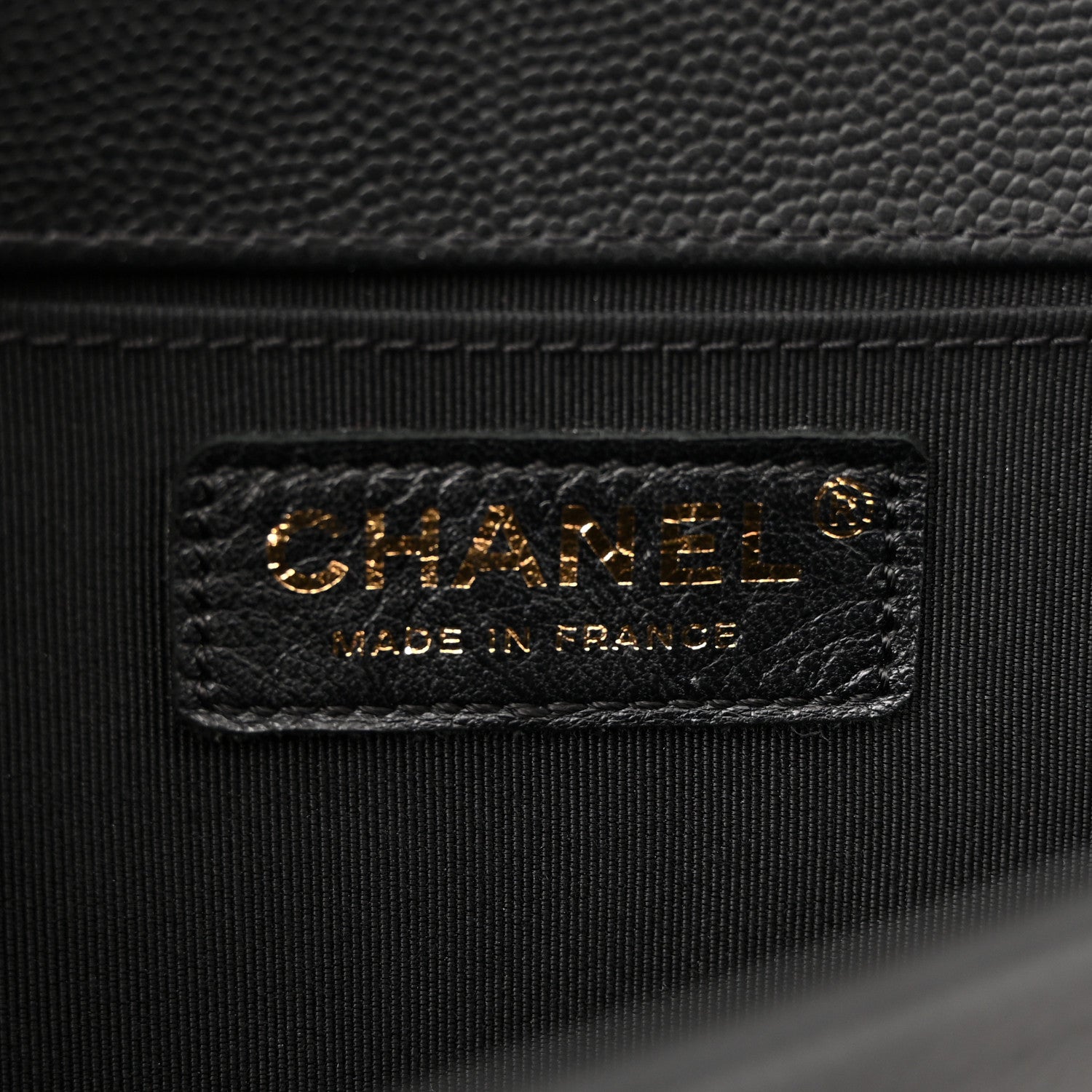 Chanel Caviar Quilted Medium Boy Flap Black