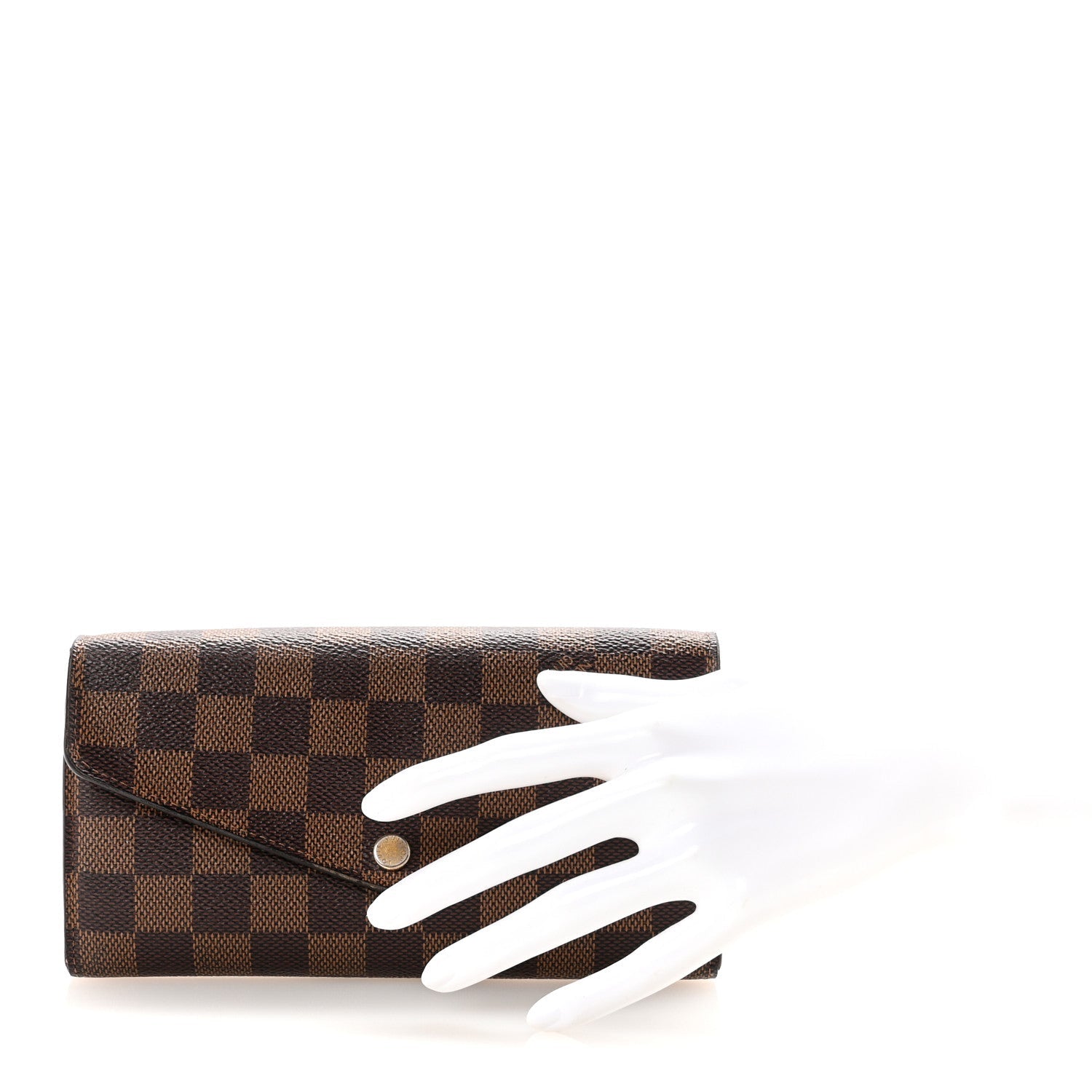 Louis Vuitton Damier Ebene Sarah Wallet NM