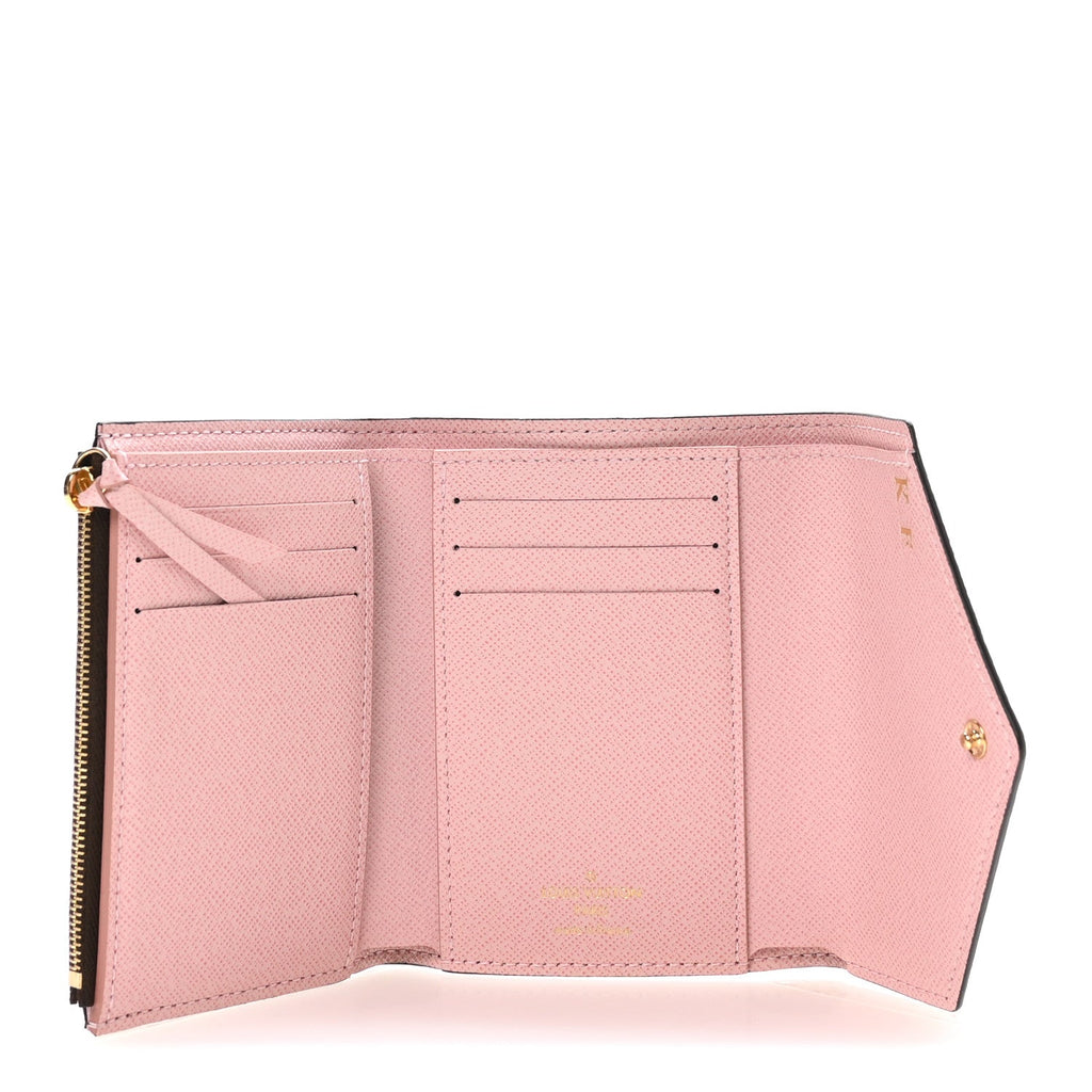 Louis Vuitton Monogram Victorine Wallet Rose Ballerine