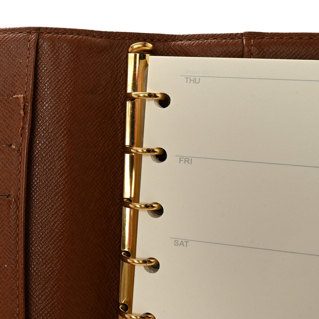 Louis Vuitton Monogram Small Ring Agenda Cover