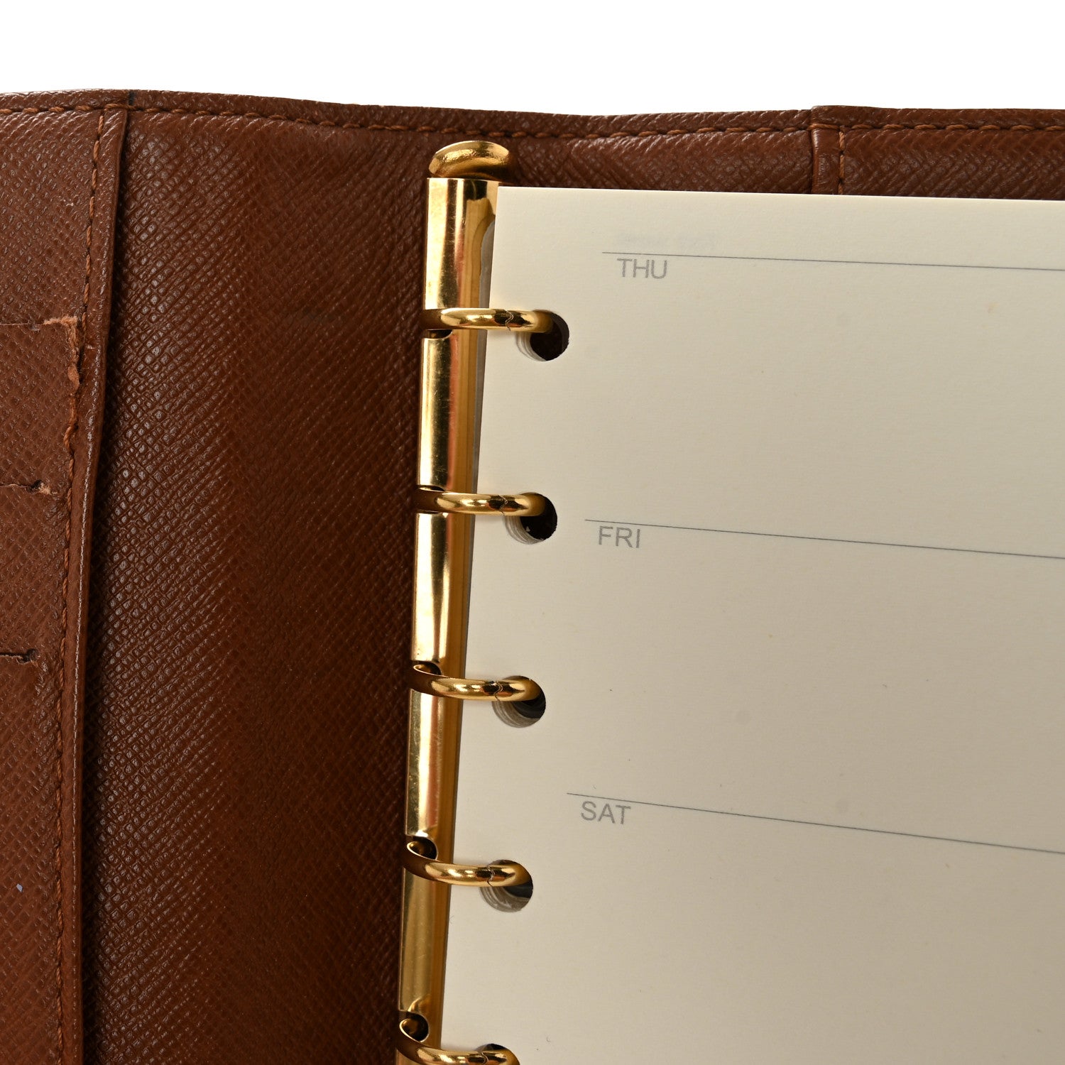 Louis Vuitton Monogram Small Ring Agenda Cover