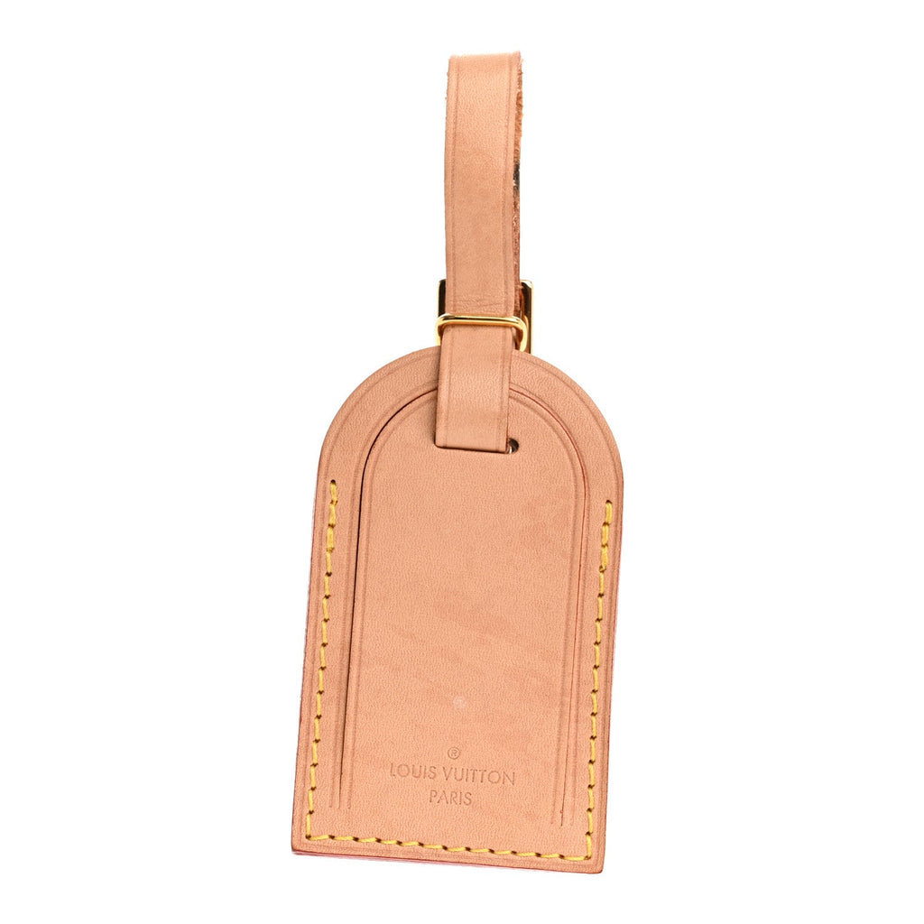 Louis Vuitton Vachetta Luggage Tag