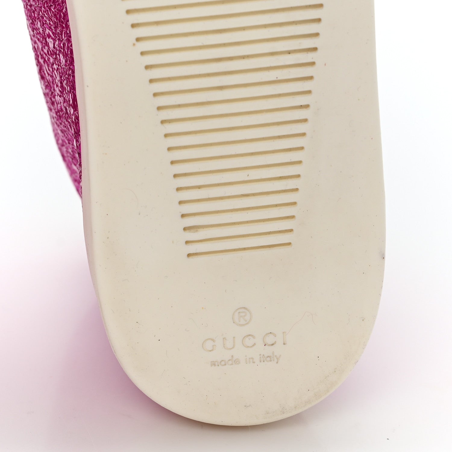 Gucci Galassia Womens High Top Sneakers 36.5 Fuxia