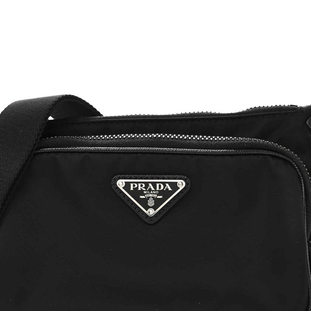 Prada Re-Nylon Saffiano Belt Bag Black
