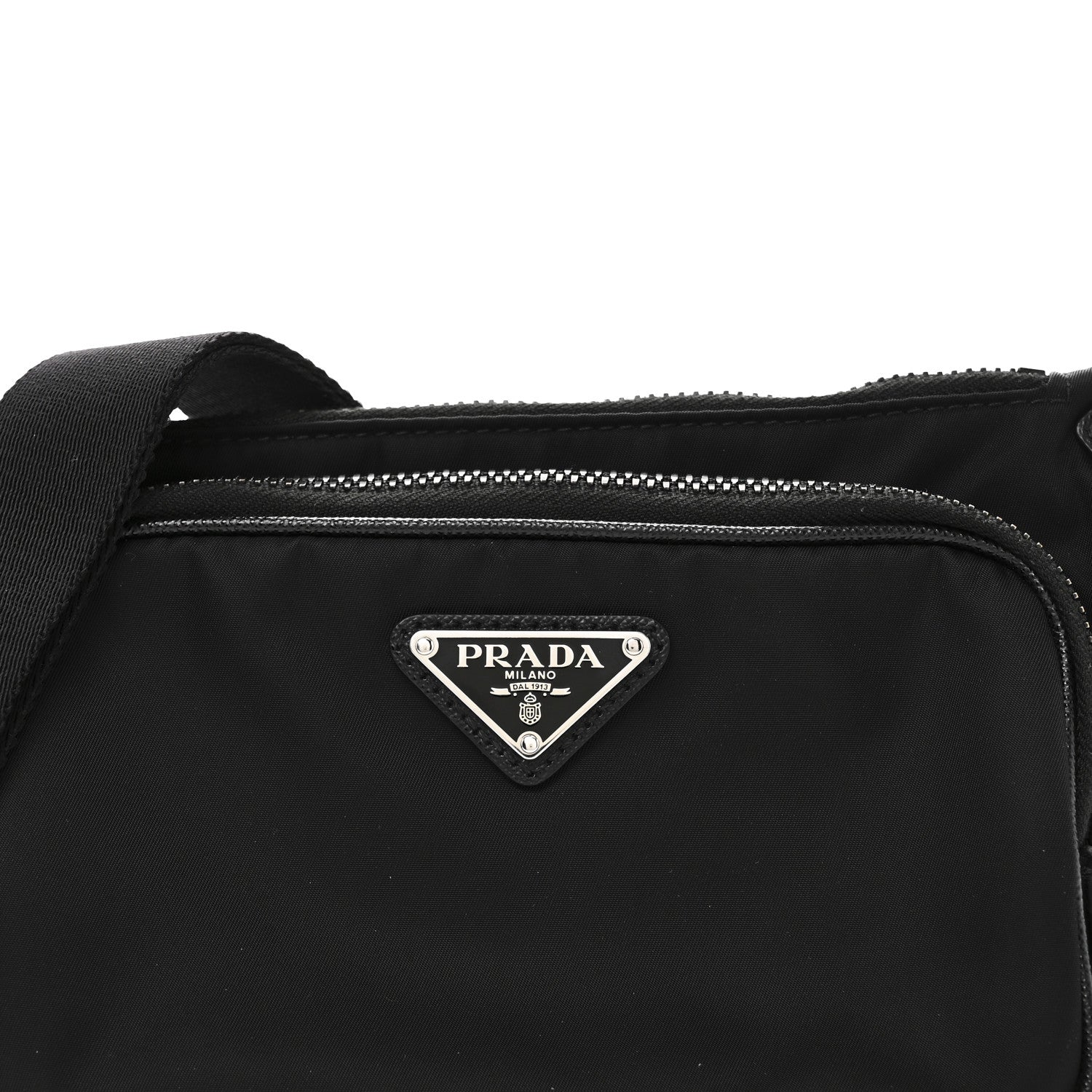 Prada Re-Nylon Saffiano Belt Bag Black