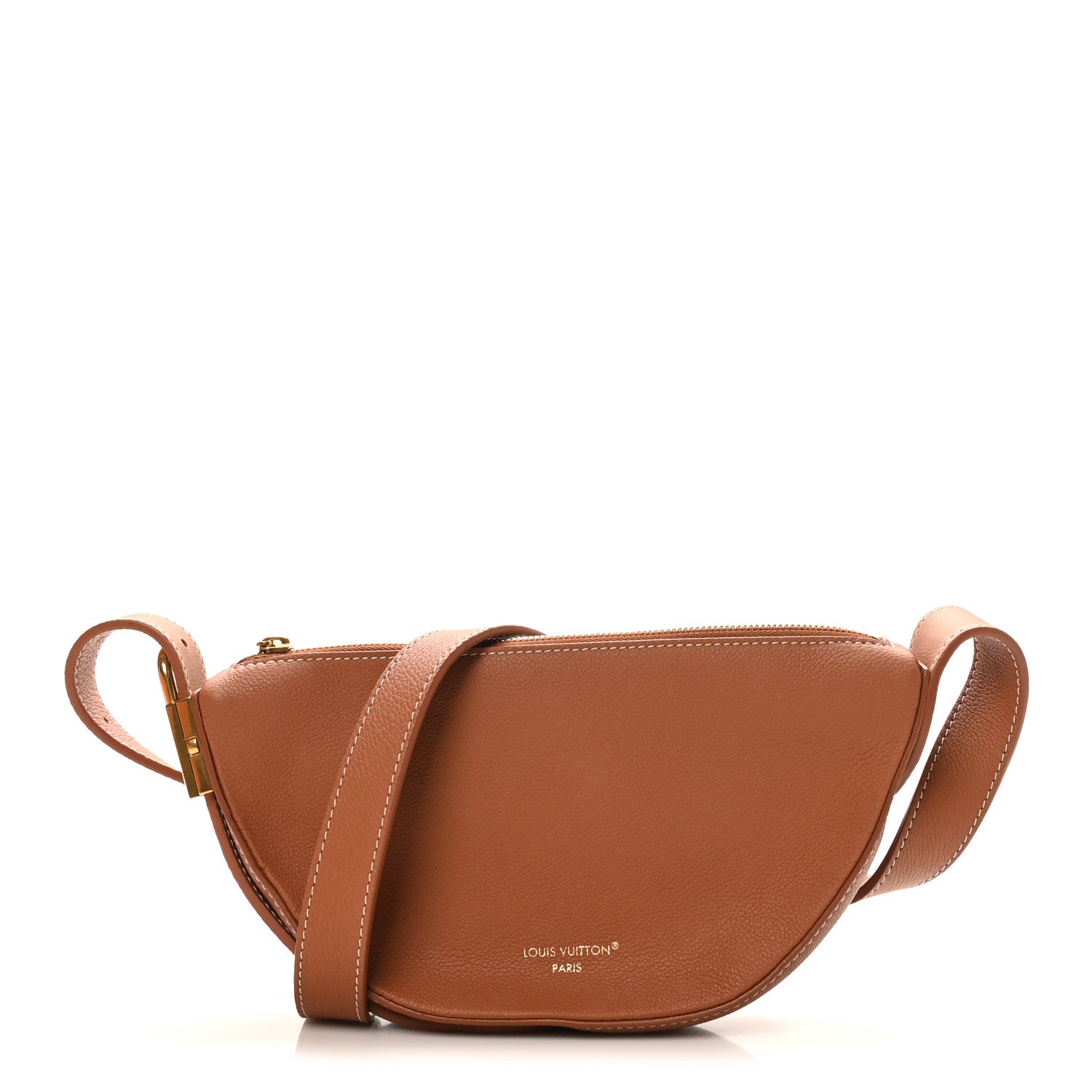 Louis Vuitton Smooth Calfskin Low Key Bumbag Cognac