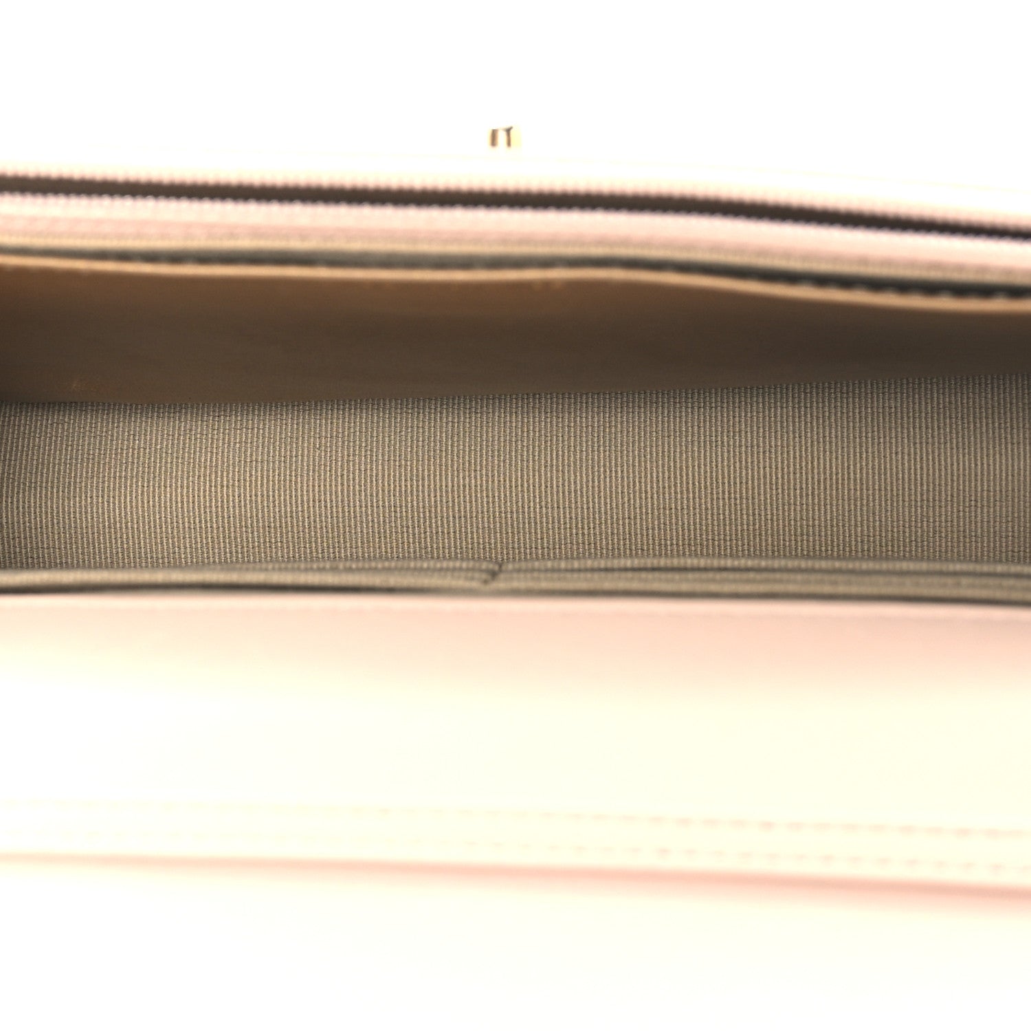 Chanel Lambskin Quilted CC Pearl Crush Wallet on Chain WOC Light Pink