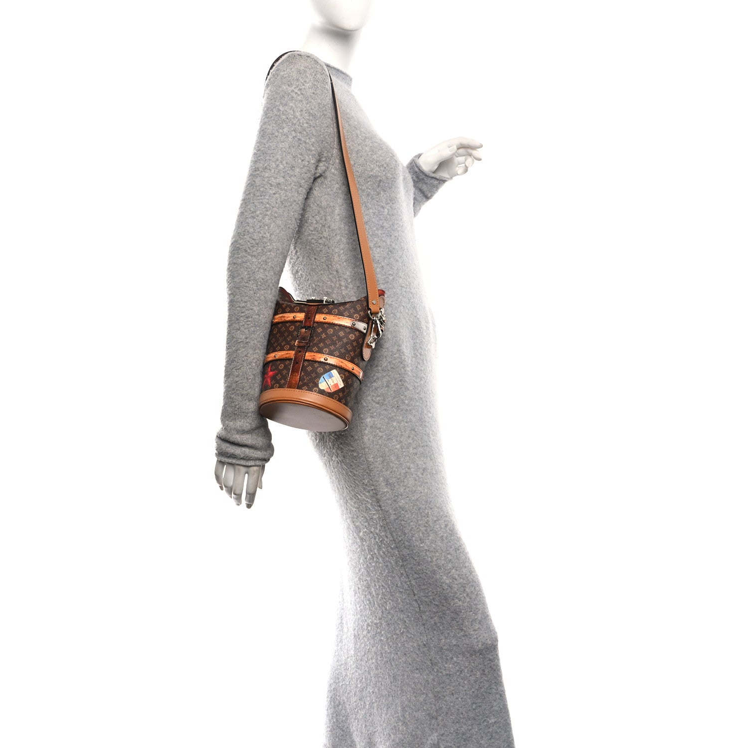 Louis Vuitton Transformed Monogram Time Trunk Duffle Bag