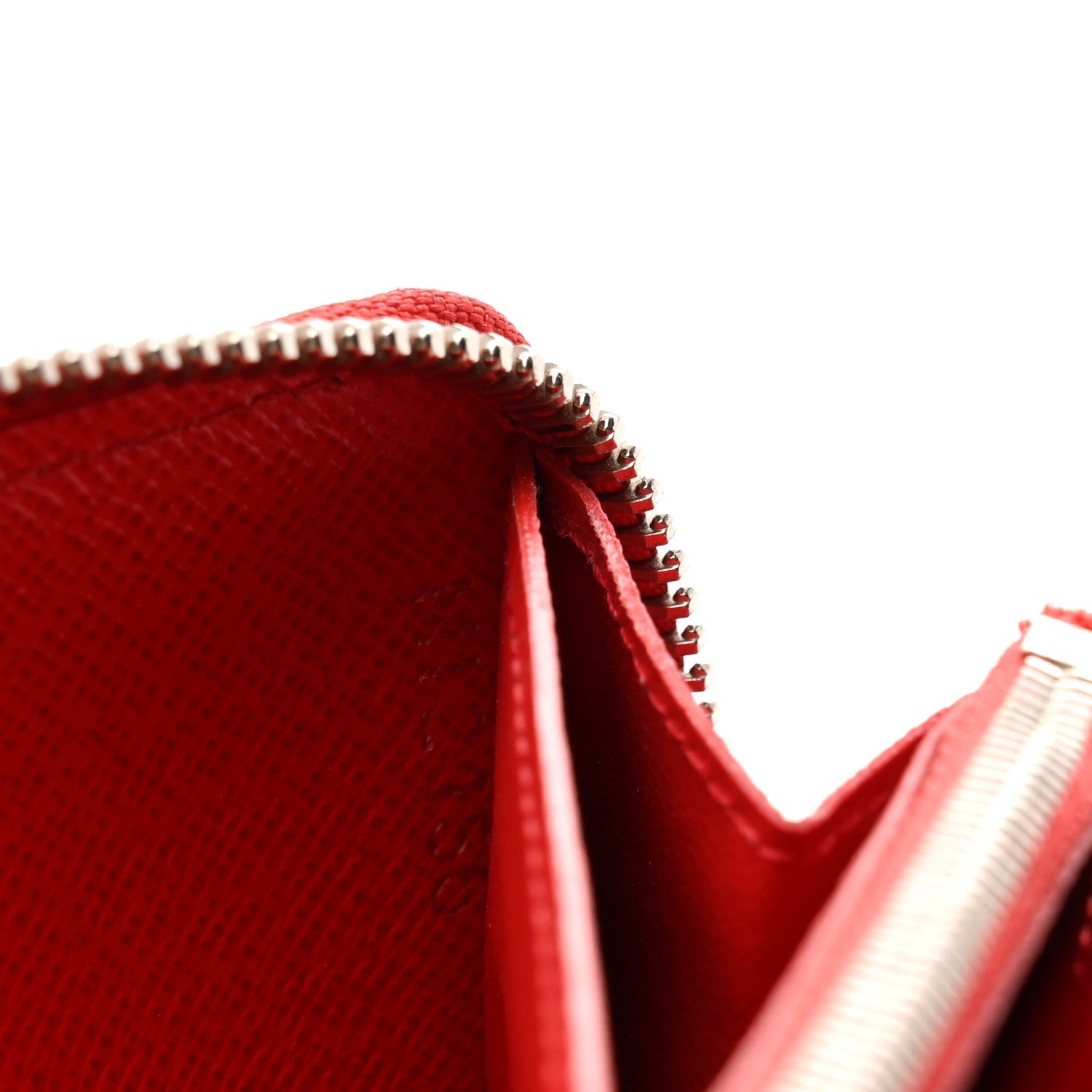 Louis Vuitton Epi Zippy Wallet Carmine