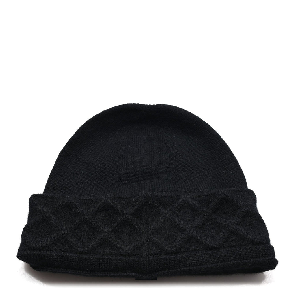 Cashmere CC Beanie Hat Black