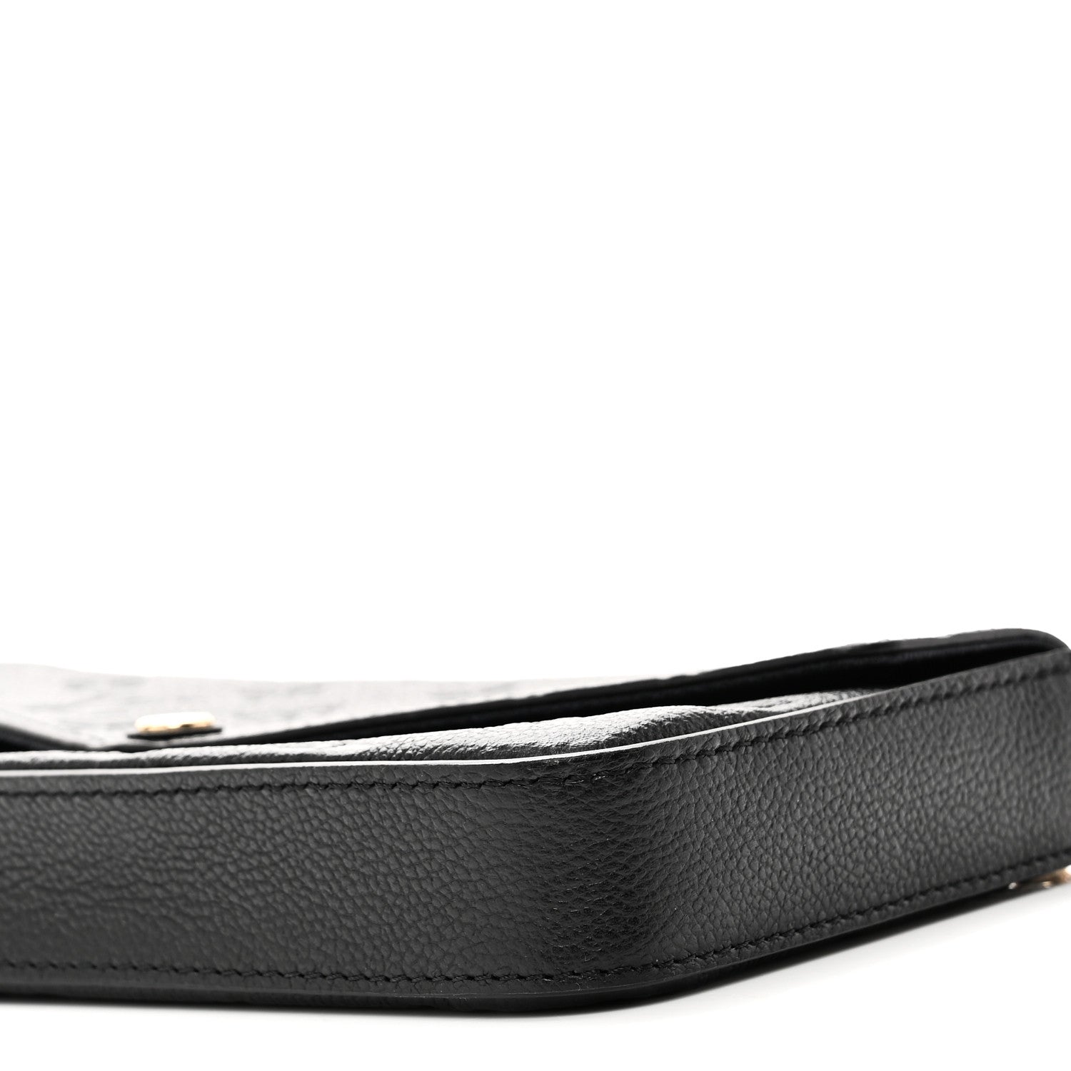 Louis Vuitton Empreinte Pochette Felicie Chain Wallet Black
