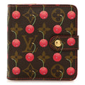 Louis Vuitton Monogram Cerises Compact Zipped Wallet