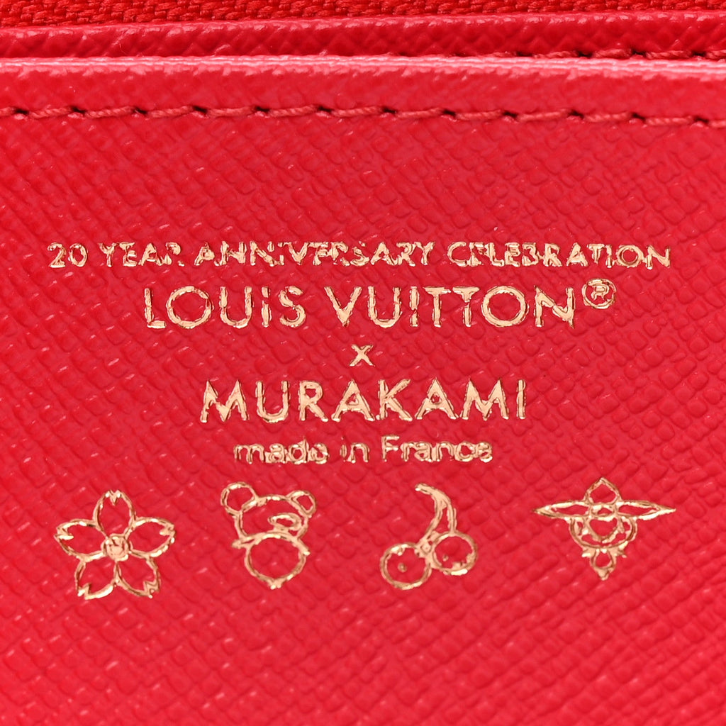 Louis Vuitton LV X TM Monogram Cerises Zippy Wallet White