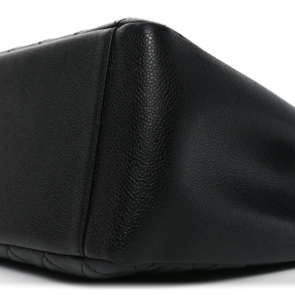 Chanel Caviar Quilted Grand Shopping Tote GST Black