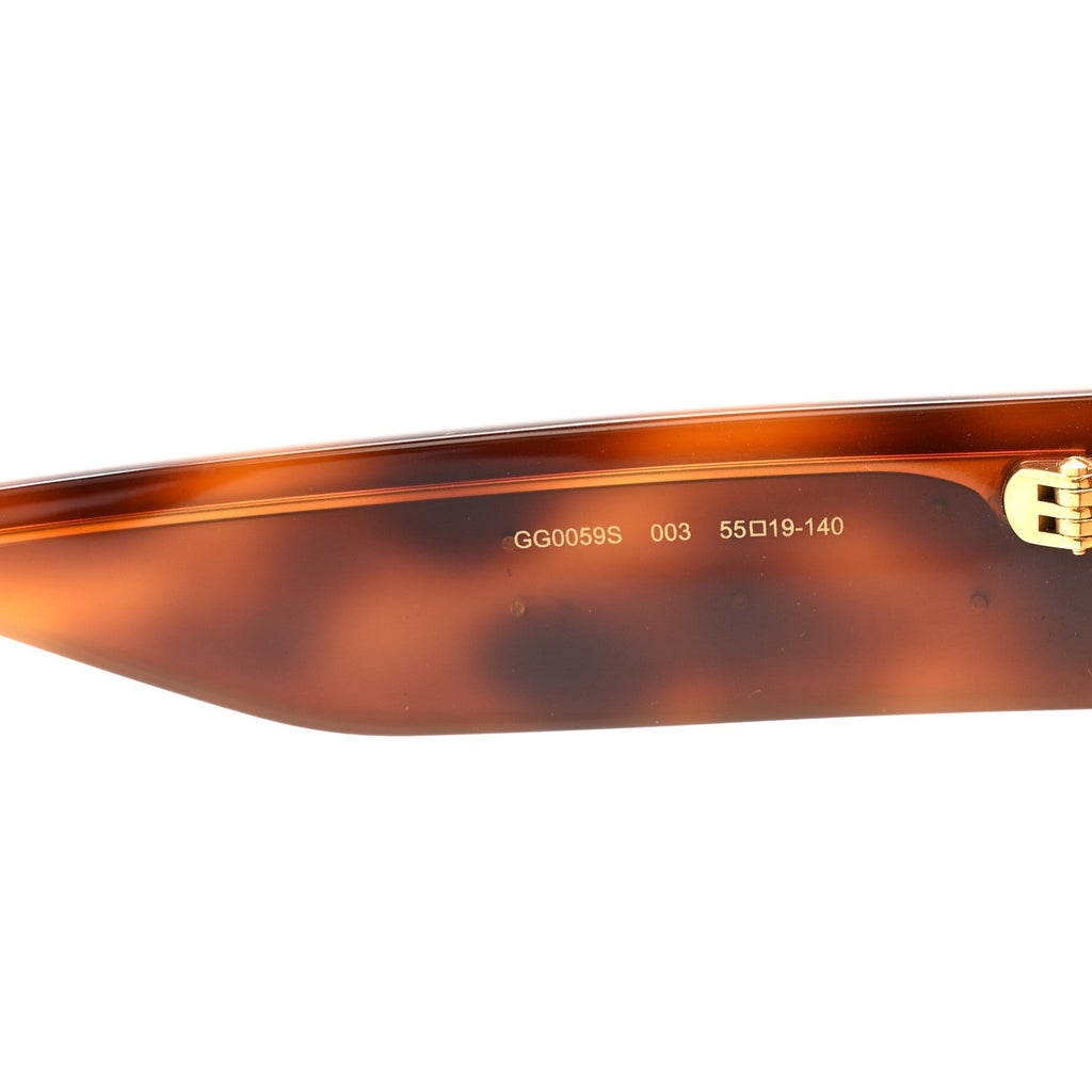 Gucci Acetate Square Frame Sunglasses GG0059S Multicolor