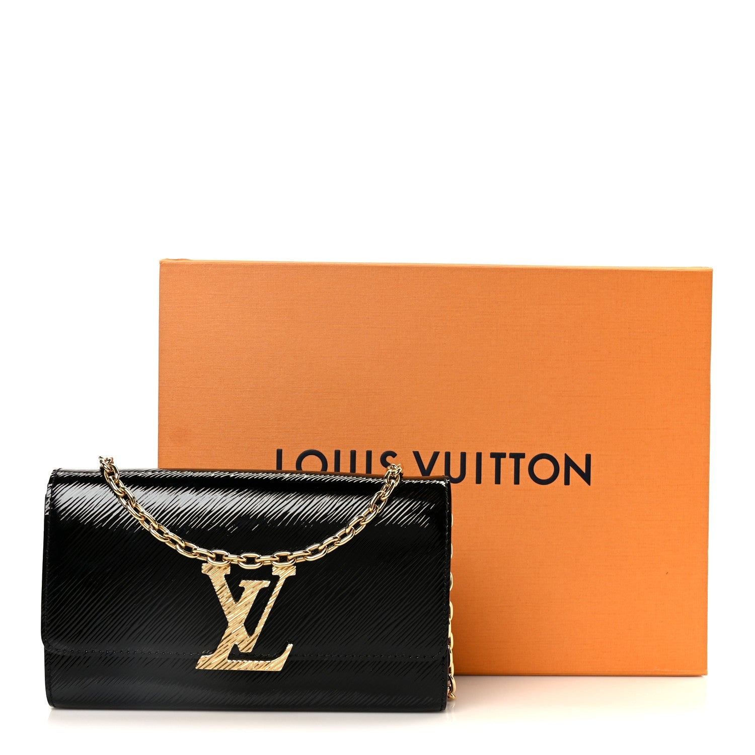 Louis Vuitton Electric Epi Pochette Louise NM Black