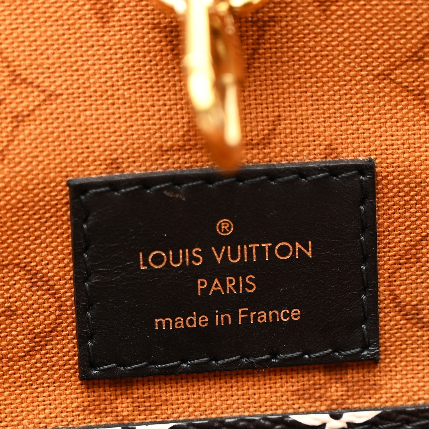 Louis Vuitton Monogram Giant Crafty Neverfull MM Creme Caramel