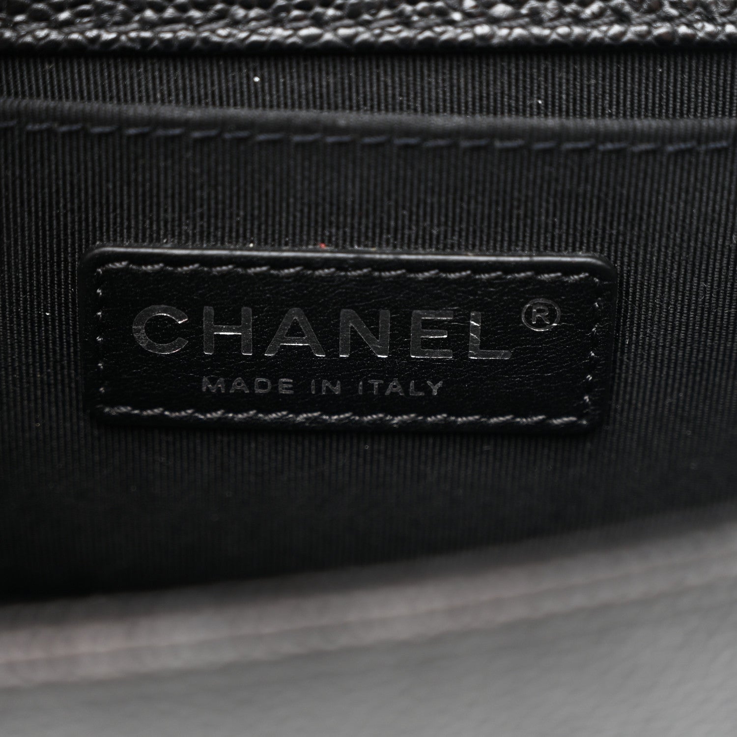 Chanel Caviar Quilted Small Boy Flap Black