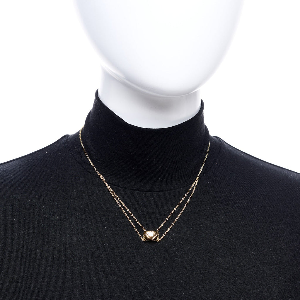 18K Yellow Gold Coco Crush Pendant Necklace