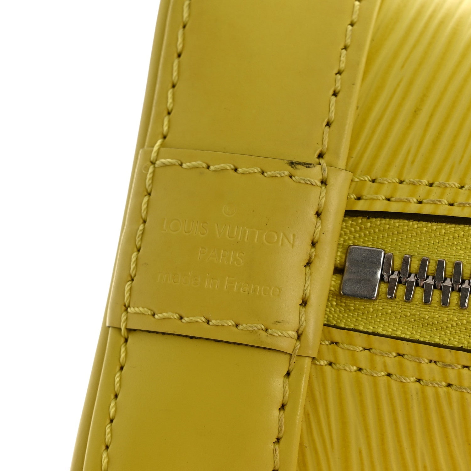 Louis Vuitton Epi Alma BB Pistache