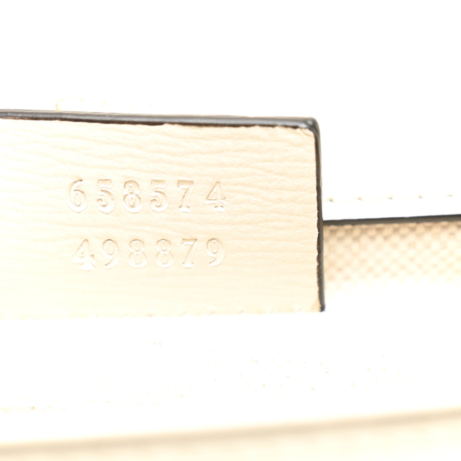Gucci GG Supreme Monogram Web Mini Horsebit 1955 Shoulder Bag Beige Mystic White
