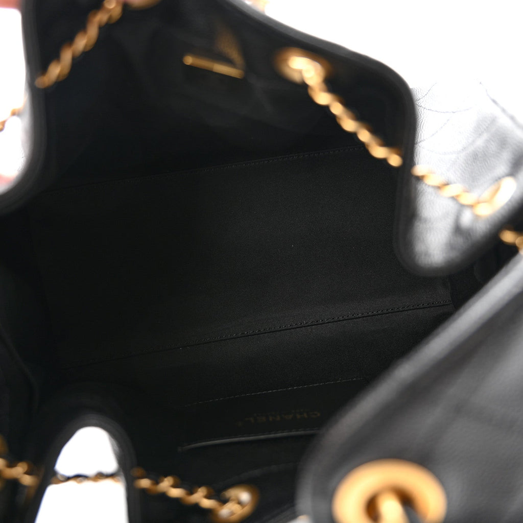 Chanel Caviar Quilted Small Chanel 25 Handbag Black