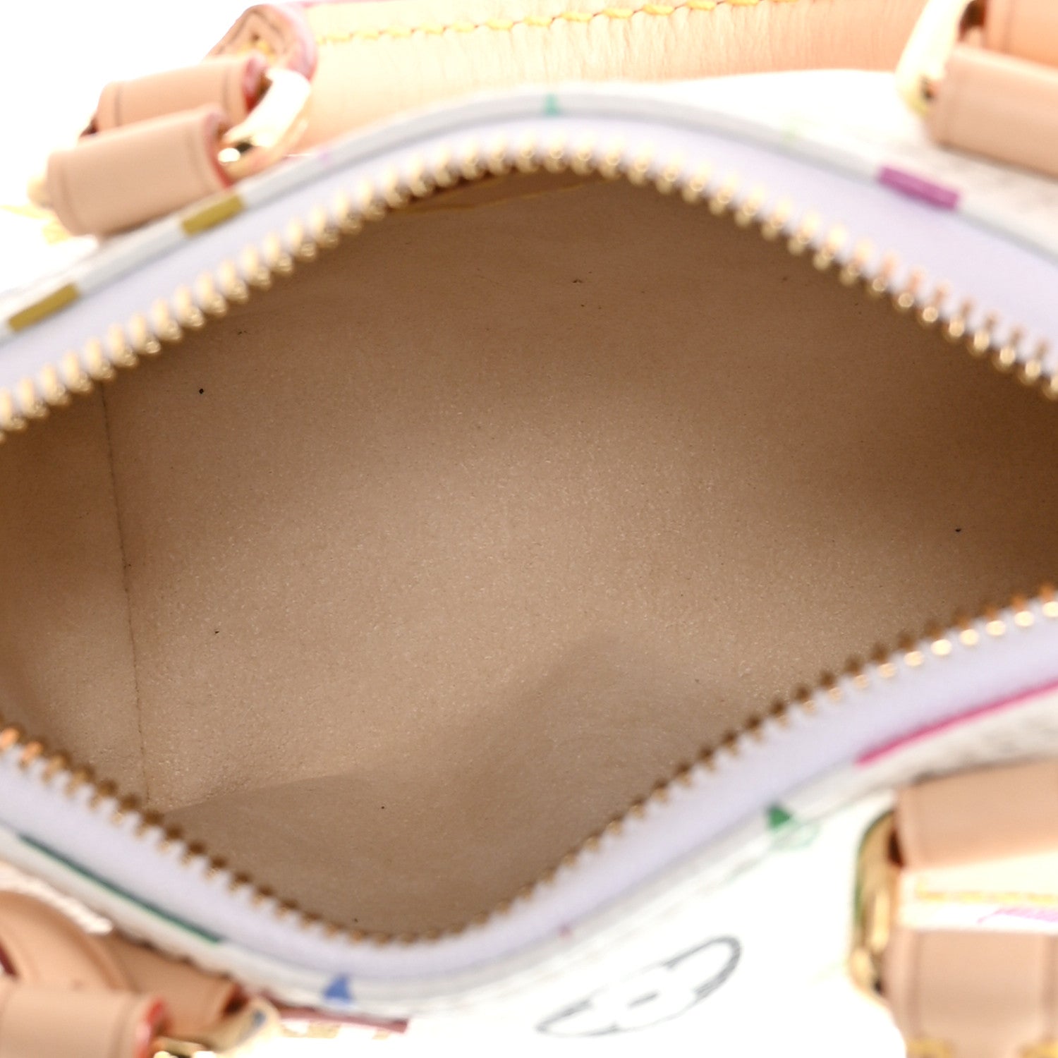 Louis Vuitton LV X TM Monogram Multicolor Nano Speedy White