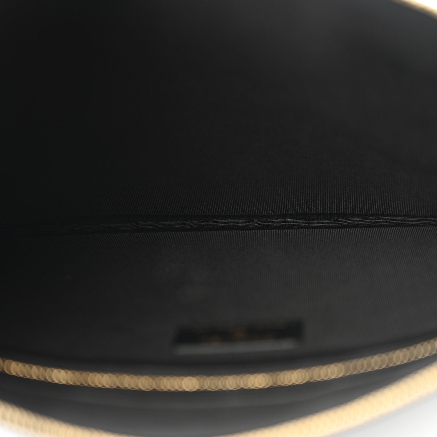 Calfskin Quilted Medium CC Pocket Cosmetic Case Black