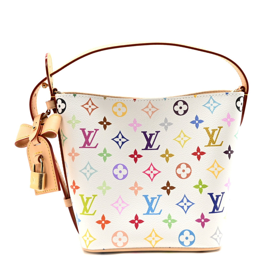 Louis Vuitton LV x TM Monogram Multicolor All In BB White