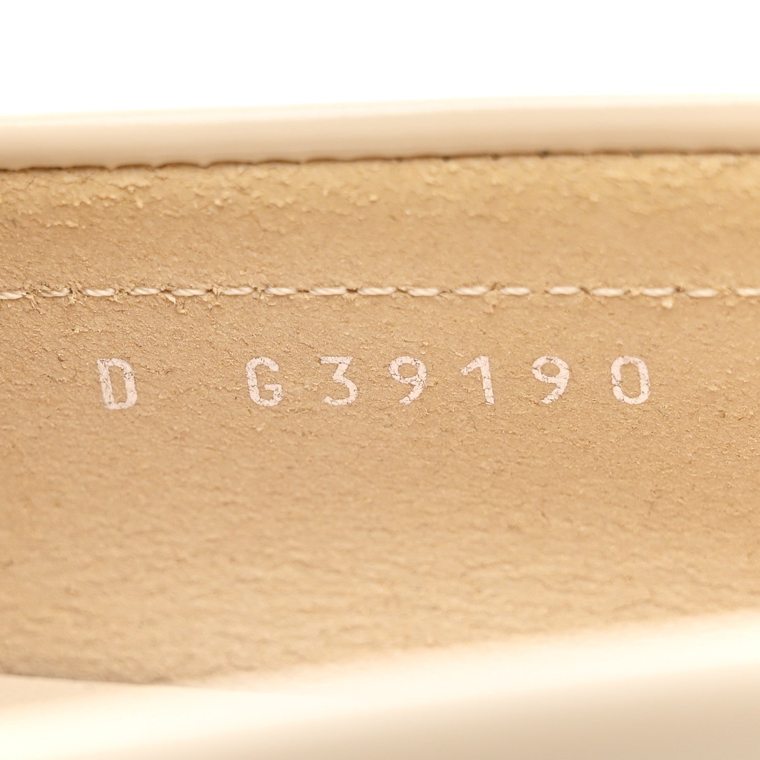Chanel Shiny Calfskin Logo Loafers 39.5 Beige