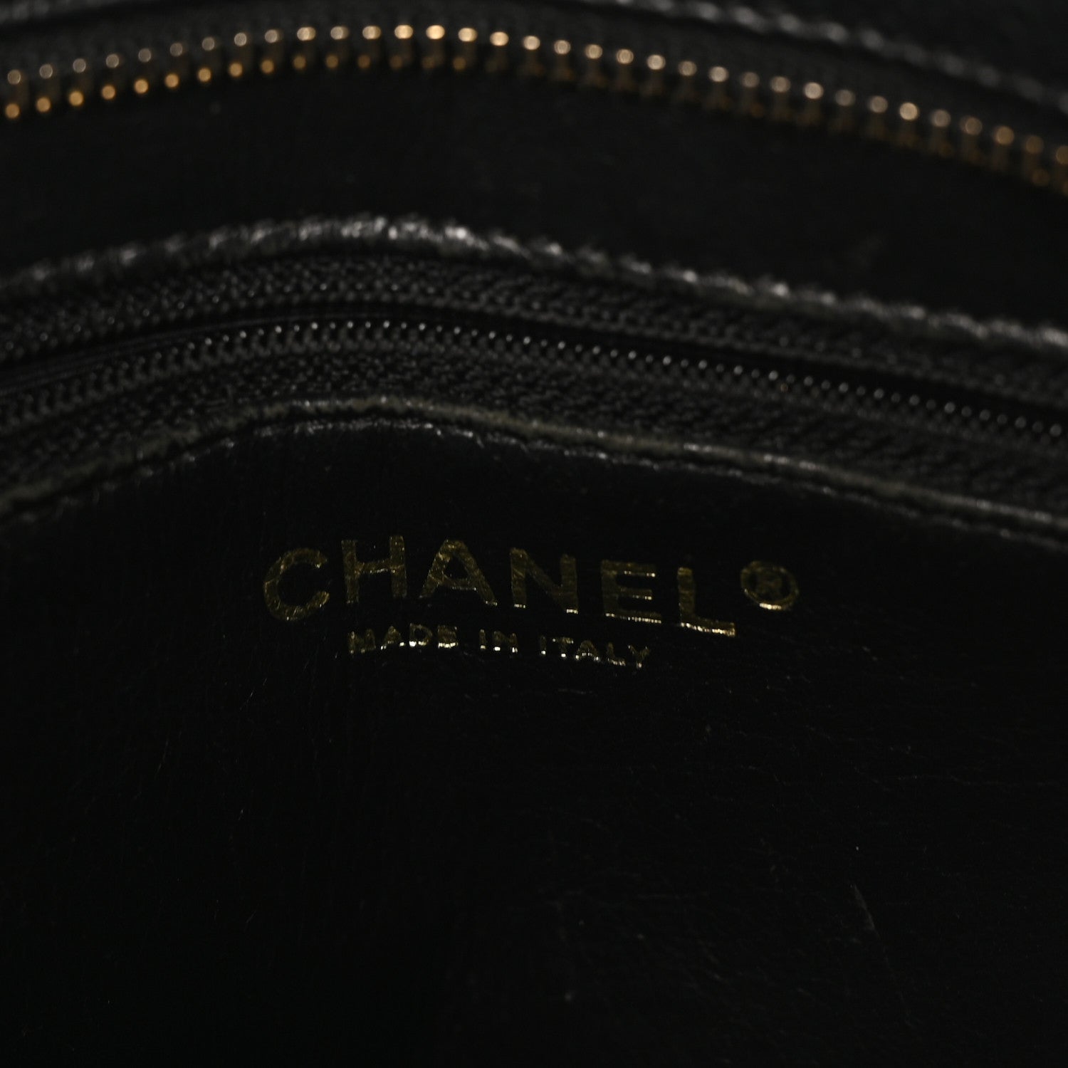 Chanel Caviar Quilted Medallion Tote Black