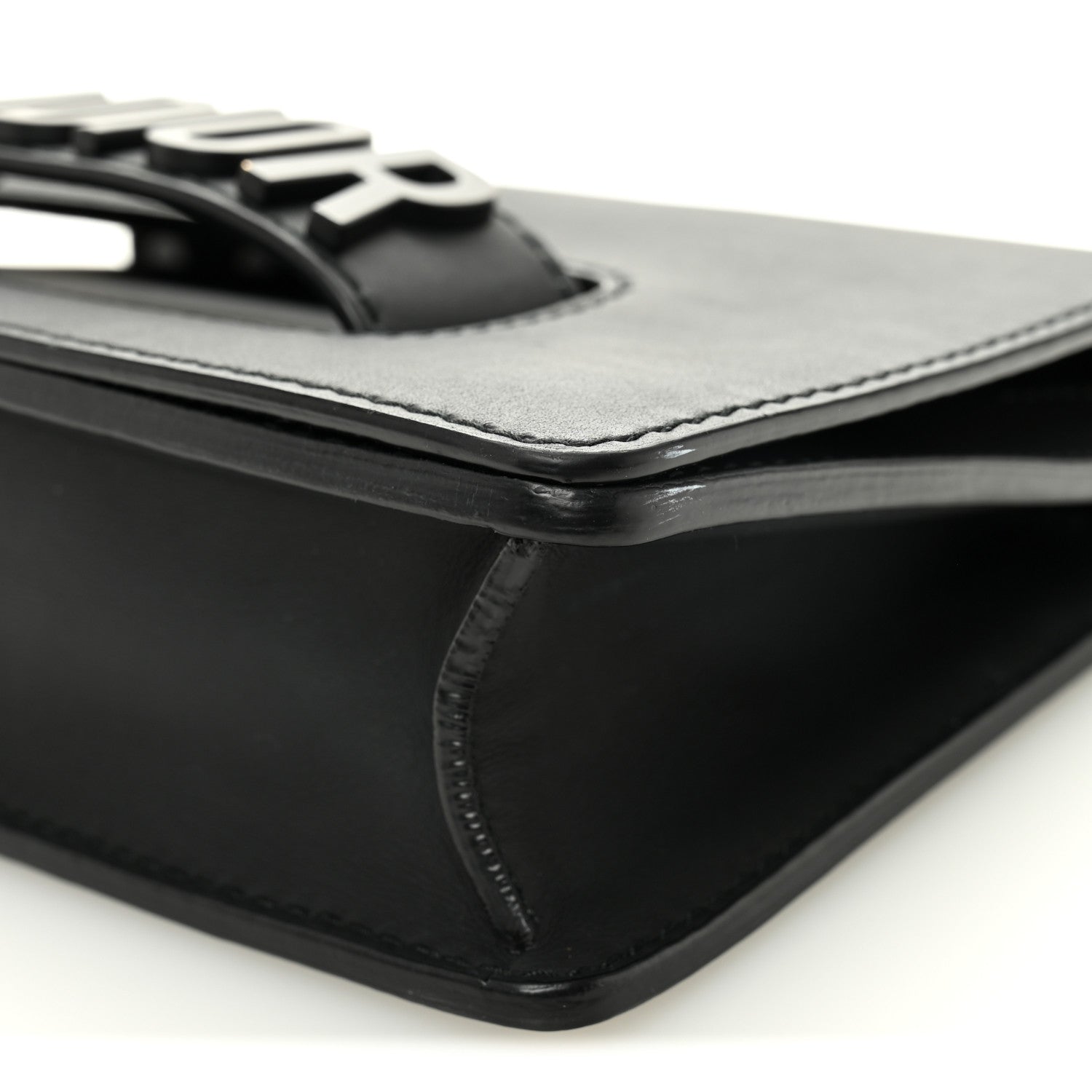 Christian Dior Ultra Matte Calfskin J'Adior Chain Flap Bag Black