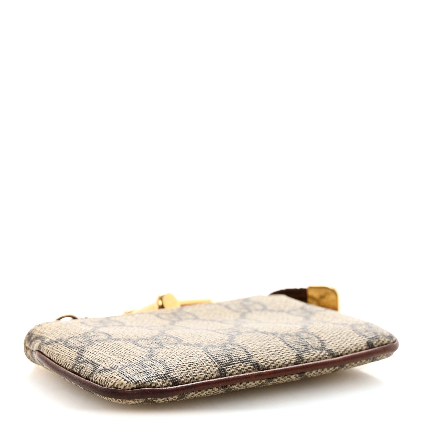 Gucci GG Supreme Monogram Key Case Brown
